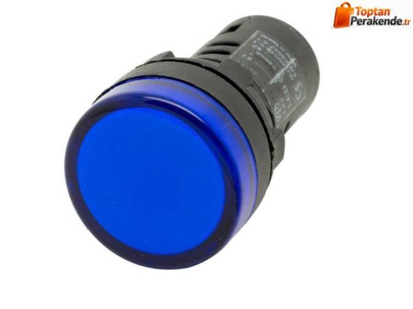 Gwest Q22 Ledli Sinyal Lambası 220v Mavi